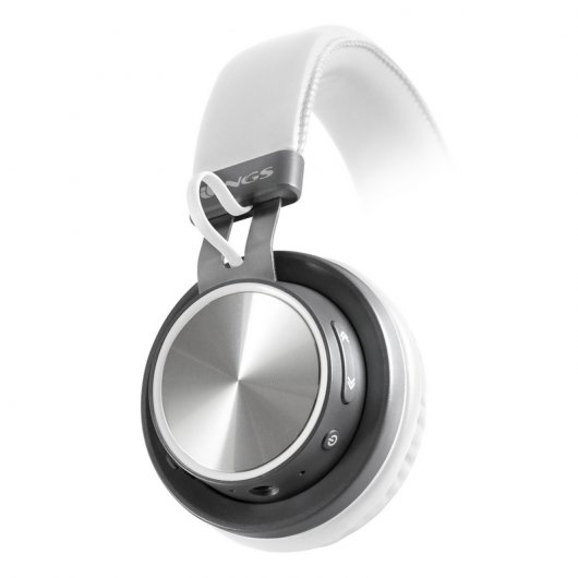 NGS Artica Patrol Auriculares Bluetooth con Micrófono Blanco