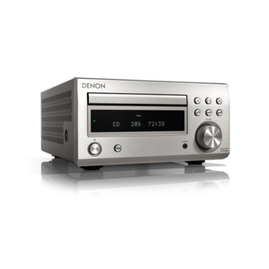 Micro Systeem Denon DM-41 60W RMS Bluetooth Radio CD Zilver