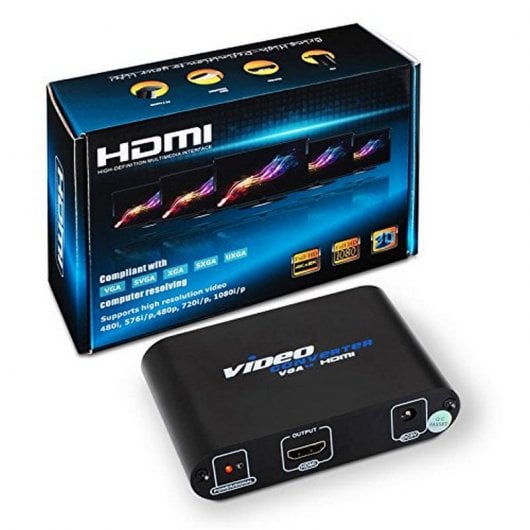 Nanocable Conversor SVGA A HDMI con Alimentación