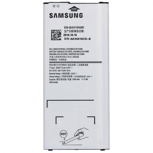 Samsung  Batería Original Samsung Galaxy A5 2016 (A510) 2900mAh