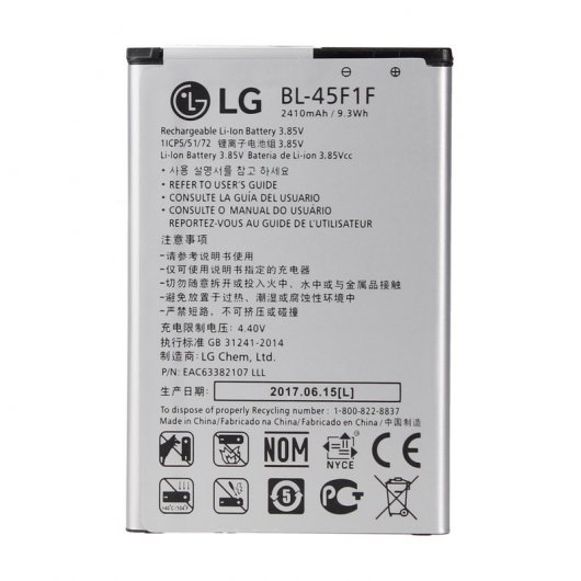 LG Batería Original para LG K8 2410mAh