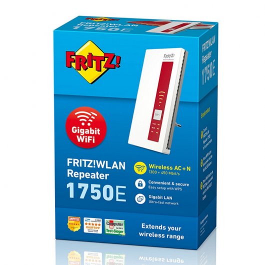 Fritz! WLAN 1750E Repetidor Wifi