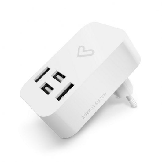 Energy Sistem Home Charger 4.0A Quad USB Cargador de Pared USB 4 Puertos