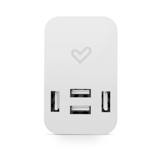 Energy Sistem Home Charger 4.0A Quad USB Cargador de Pared USB 4 Puertos