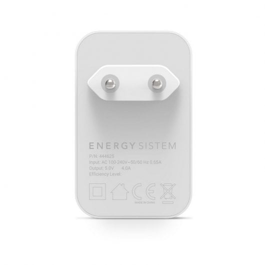 Caricabatterie domestico Energy Sistem 4.0A Quad USB Caricatore da muro USB 4 porte