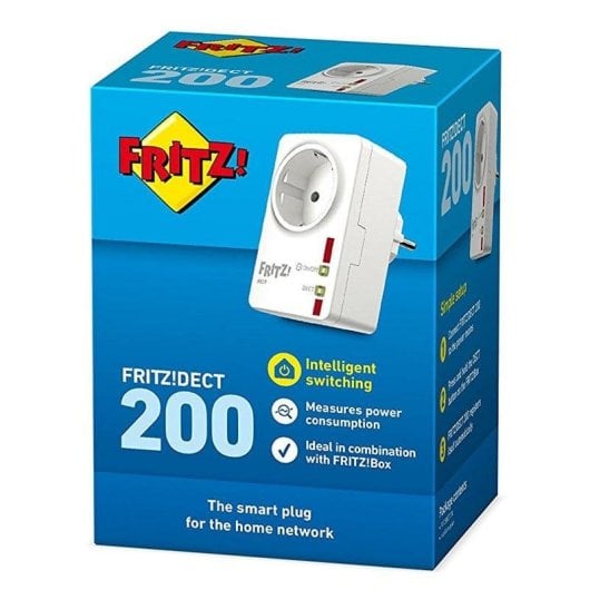 Tomada Inteligente Fritz DECT 200 DECT Estatísticas de consumo