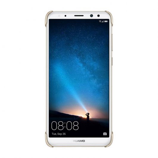 Huawei Funda Original Back Case Dorada para Huawei Mate 10 Lite