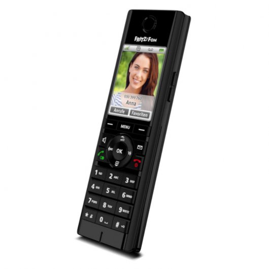 Fritz! FON C5 Teléfono DECT Inalámbrico Negro