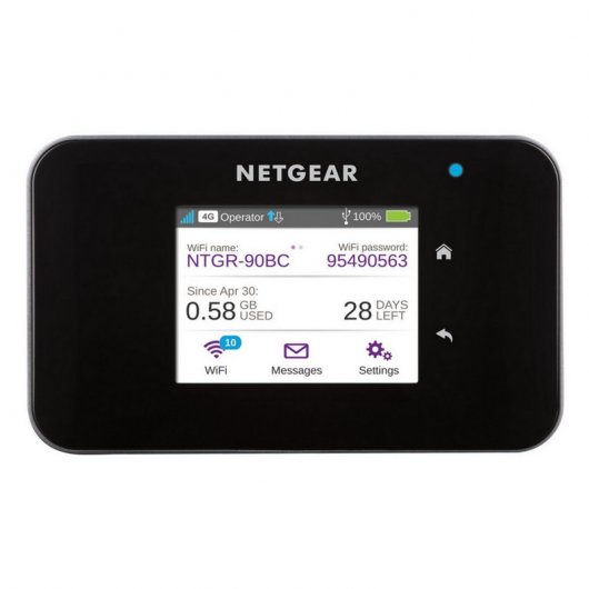 Netgear AC810 Router Portátil Wifi Táctil 4G/5GHz