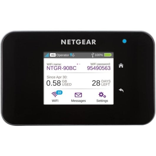 Router Netgear AirCard 810 4G LTE 600Mbps WiFi Doppia Banda Touchscreen
