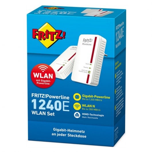 Fritz! Powerline 1240E Set Repetidor Wifi