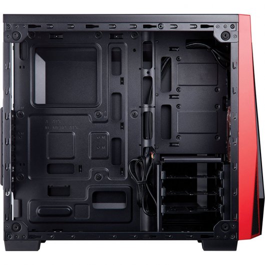 Corsair Carbide SPEC-04 USB 3.0 Vidro Temperado Preta/Vermelha