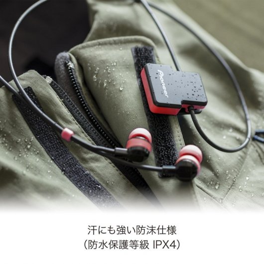 Pionner SECL5BTR Auricular Bluetooth Vermelho/Preto
