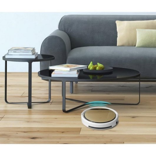 iLife V5s pro Robot Aspirador Blanco/Dorado