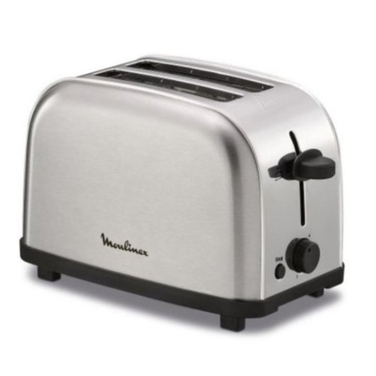 Torradeira Moulinex Classic LT330D11 2 Ranhuras 700 W 6 Níveis Aço inoxidável