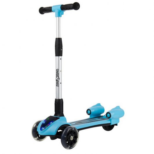 iWatSpace Neptune Patinete con Iluminación LED Azul Reacondicionado