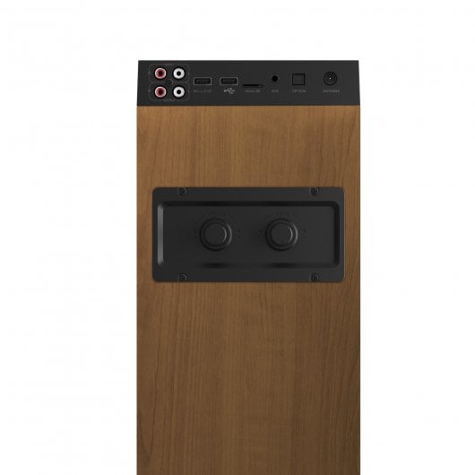 Energy Sistem Tower 8 G2 Altavoz Bluetooth Madera 120W