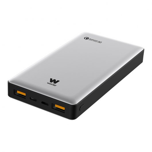 Woxter QC Powerbank 16000mAh Plata