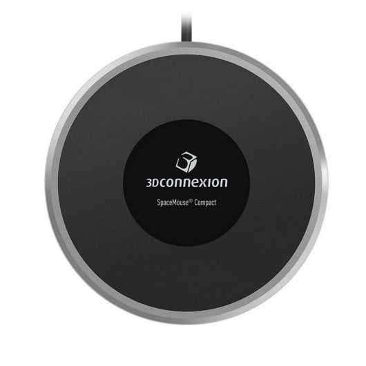 3D-Maus 3Dconnexion SpaceMouse Compact USB Schwarz Grau 2 Programmierbare Tasten