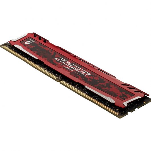 Crucial Ballistix Sport LT Red DDR4 2400Mhz PC4-19200 4GB CL16