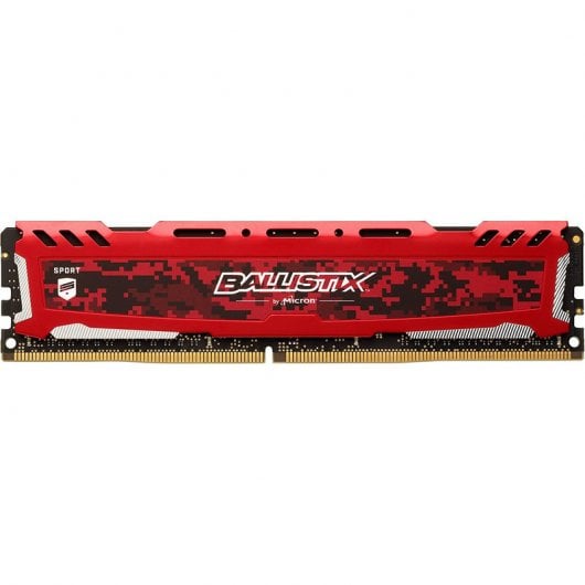 Crucial Ballistix Sport LT Red DDR4 2400Mhz PC4-19200 4GB CL16