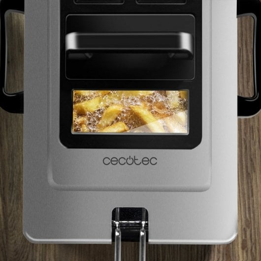 Friggitrice Cecotec CleanFry Full Inox 3L 3L 2000W in acciaio inossidabile