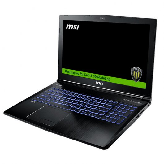 MSI WE62 7RJ-2007XES Intel Core i7-7700HQ/16GB/256SSD+1TB/Quadro M1200/15.6"