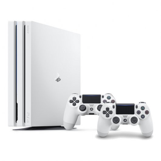 Sony PlayStation 4 Pro 1TB Blanca + 2 Dual Shock Blanco