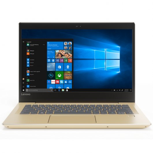 Portátil Lenovo IdeaPad 520S-14IKB Intel Core i5-7200U/8GB/256GB SSD/14" Dorado