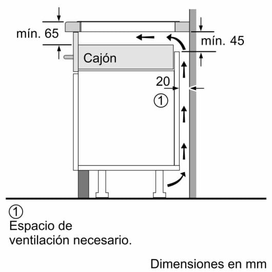 Placa de Inducción Balay 3EB965LR 3 Zonas de Cocción