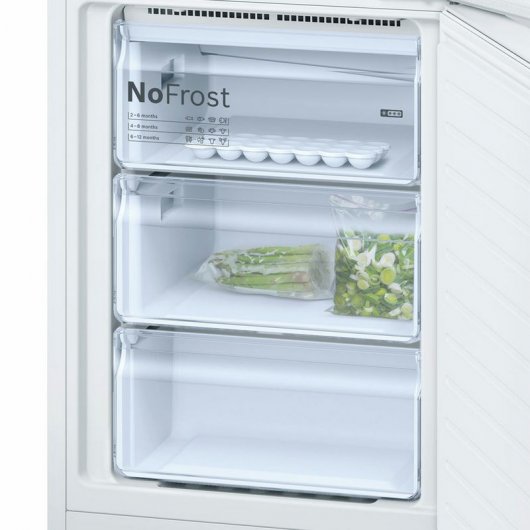 Frigorífico Combi Bosch KGN39XW3A A++ Blanco