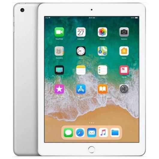 Apple iPad 2018 9,7" 128GB Wifi 4G Batería 10h iOS 11 Plata
