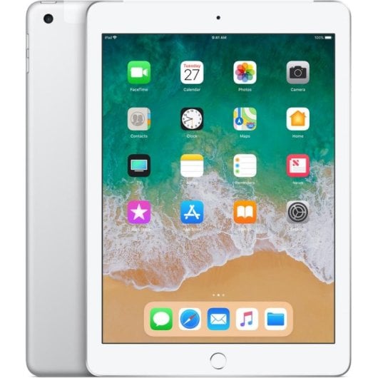 Apple iPad 2018 9,7" 128GB Wifi 4G Batería 10h iOS 11 Plata