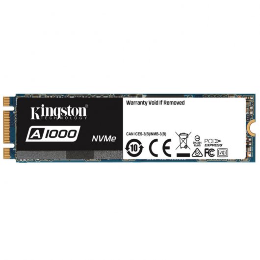Disco Duro SSD Kingston SSDNow A1000 960GB PCI-E M.2 NVMe