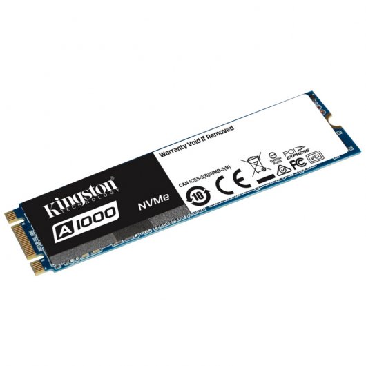 Kingston SSDNow A1000 480GB M.2 NVMe