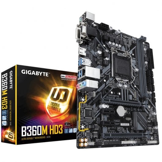 Placa Base Gigabyte B360M HD3