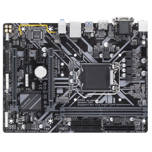 Placa Base Gigabyte B360M HD3