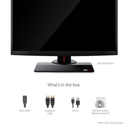 Monitor Gaming ViewSonic XG2530 LCD FullHD 240Hz FreeSync