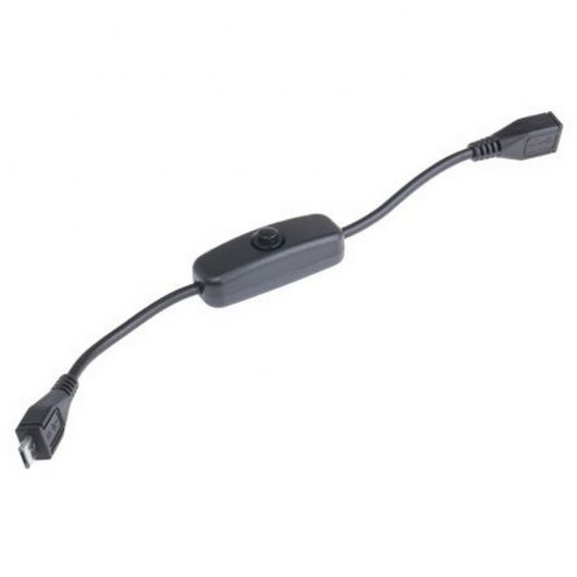Cable USB con Switch USB 2.0  para Raspberry Pi