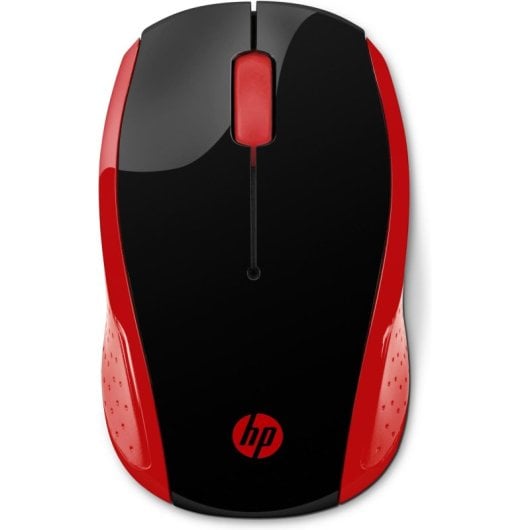 Rato HP 200 Sem Fios 1000 DPI Vermelho Imperial Ambidestro