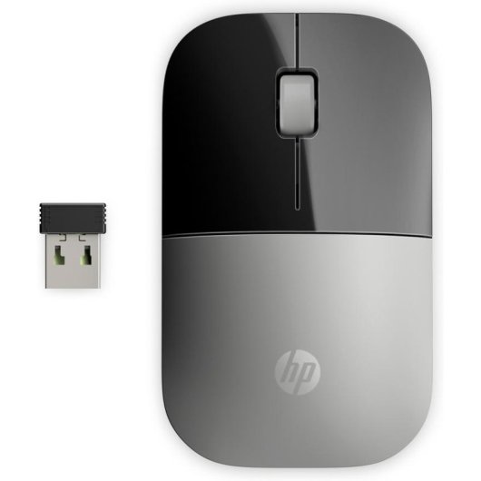 Rato sem fio HP Z3700 1200 DPI prateado