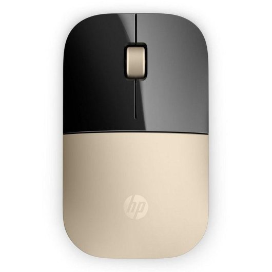 Rato HP Z3700 Sem Fios 1200 DPI RF Dourado Ambidestro Portátil