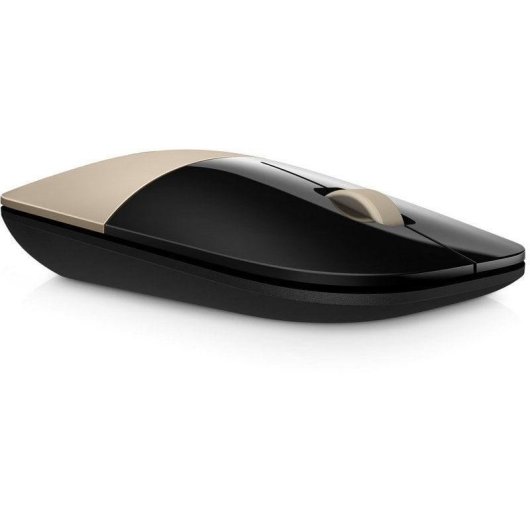 Rato HP Z3700 Sem Fios 1200 DPI RF Dourado Ambidestro Portátil