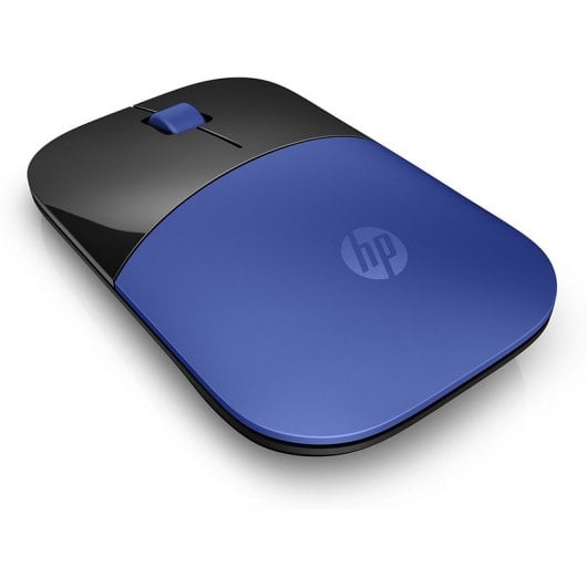 Mouse óptico sem fio HP Z3700 azul