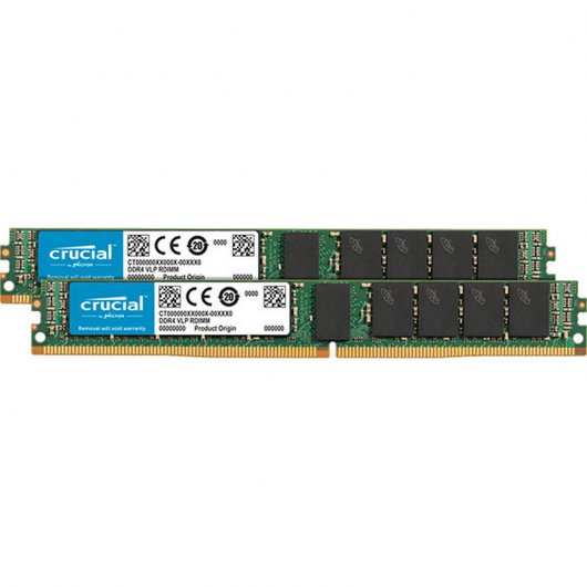 Memoria RAM Crucial DDR4 2400 PC4-19200 32GB 2x16GB CL17 ECC