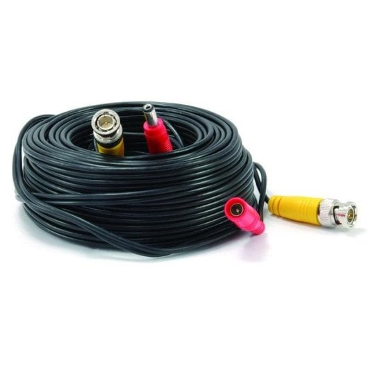 Cable Coaxial para Cámara CCTV Conceptronic CCBNC018 18m Video + Alimentación