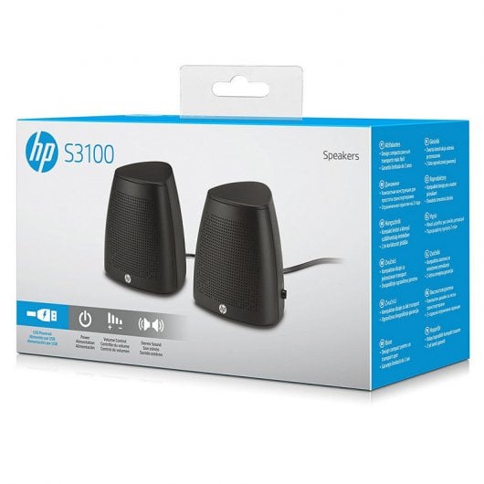 Altavoces HP S3100 USB Negros