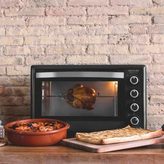 Horno de Sobremesa Cecotec Bake and Toast 750 Gyro 2000W