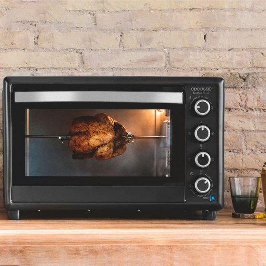 Horno de Sobremesa Cecotec Bake and Toast 750 Gyro 2000W