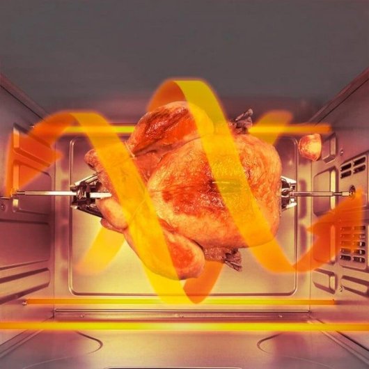 Horno de Sobremesa Cecotec Bake and Toast 750 Gyro 2000W